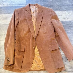 Vintage Men's Brown Corduroy Blazer 40R